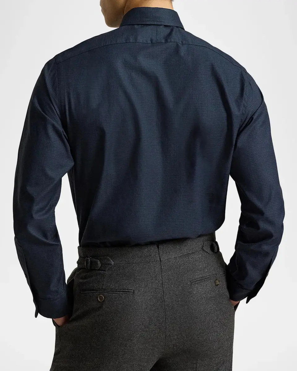 Polo Ralph Lauren Men's Plaid Twill Classic-Fit Shirt | Thumbnail 3 Polo Ralph Lauren Men's Plaid Twill Classic-Fit Shirt | Thumbnail 3
