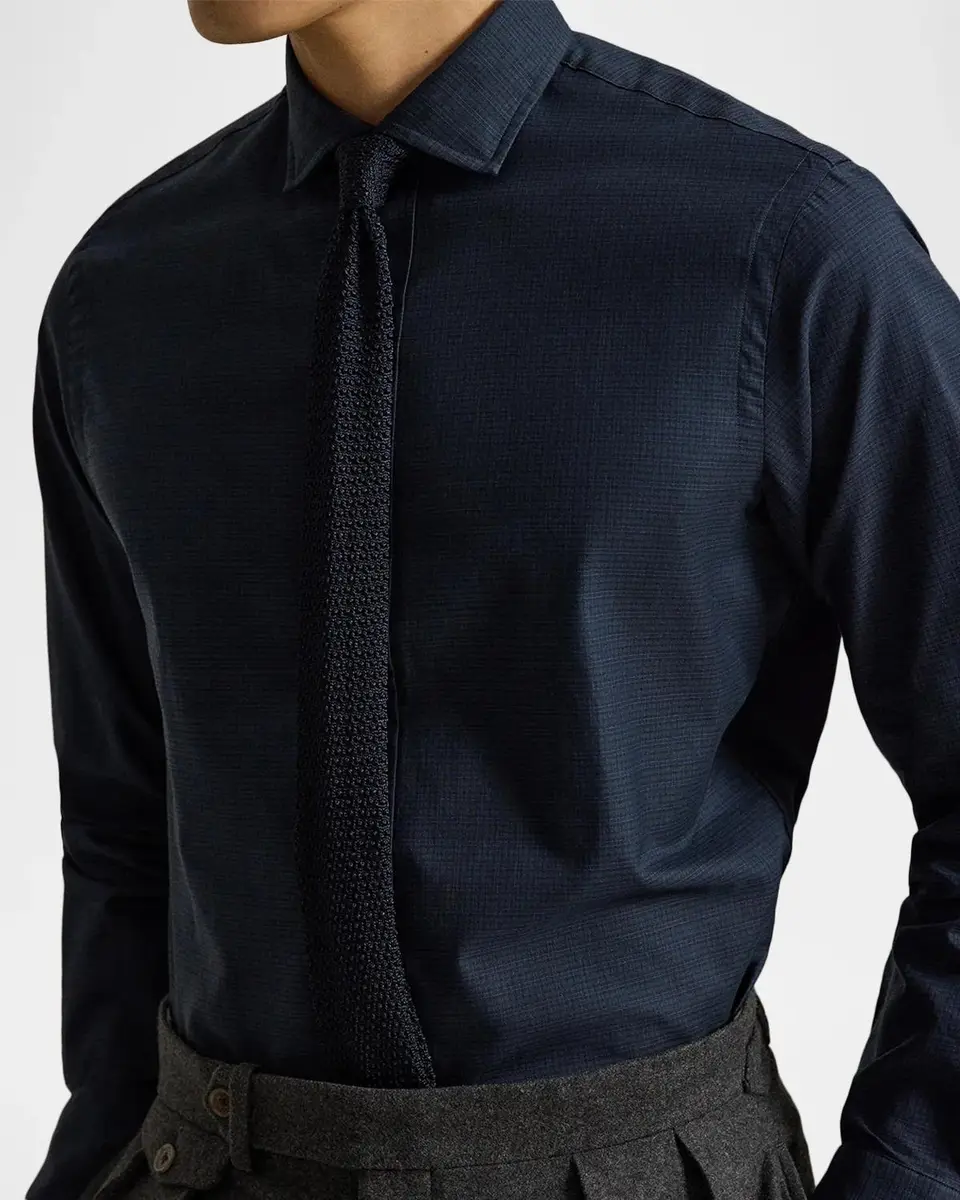 Polo Ralph Lauren Men's Plaid Twill Classic-Fit Shirt | Thumbnail 6 Polo Ralph Lauren Men's Plaid Twill Classic-Fit Shirt | Thumbnail 6
