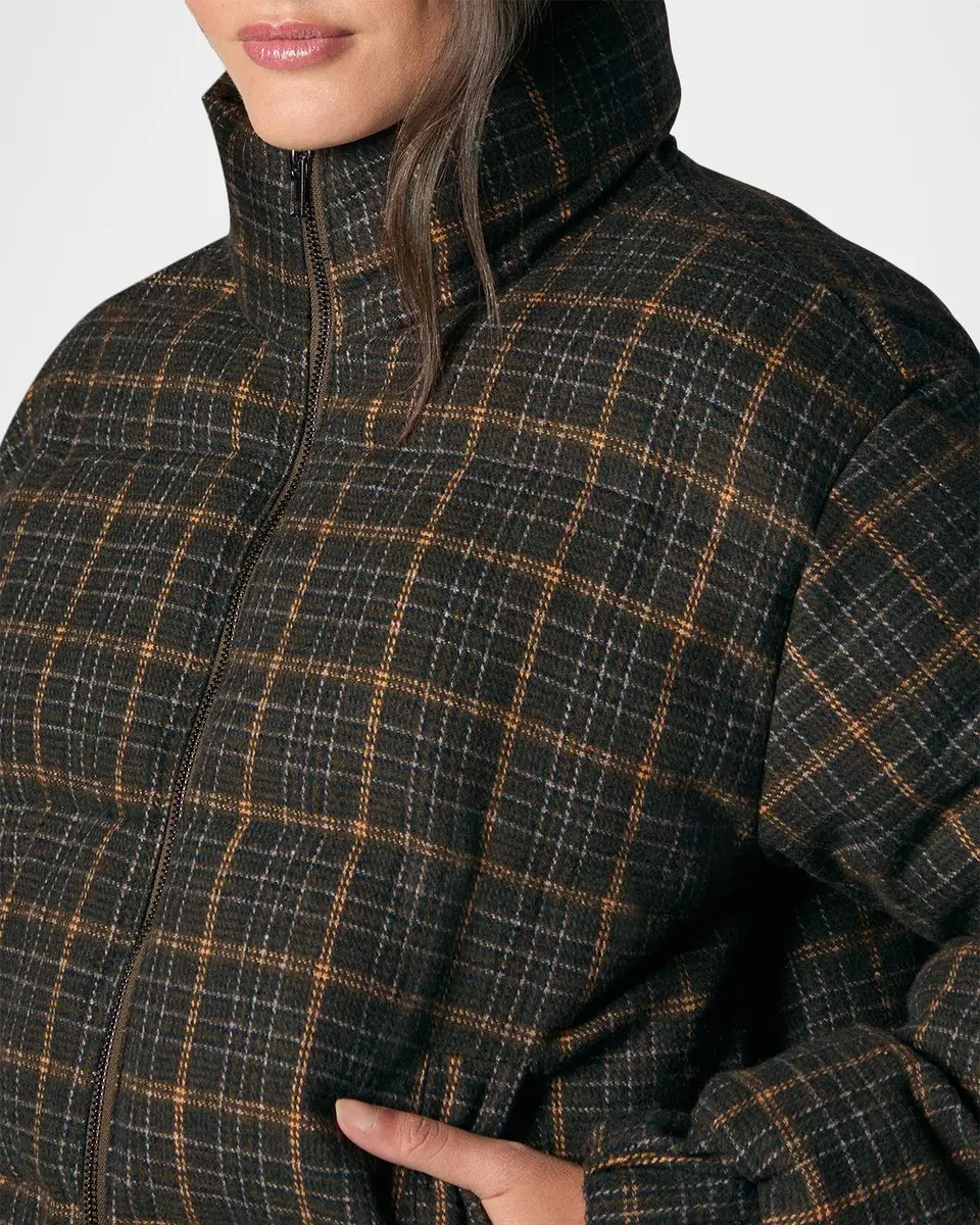 Joe's Jeans The Bruna Brushed Plaid Puffer Jacket | Thumbnail 5 Joe's Jeans The Bruna Brushed Plaid Puffer Jacket | Thumbnail 5