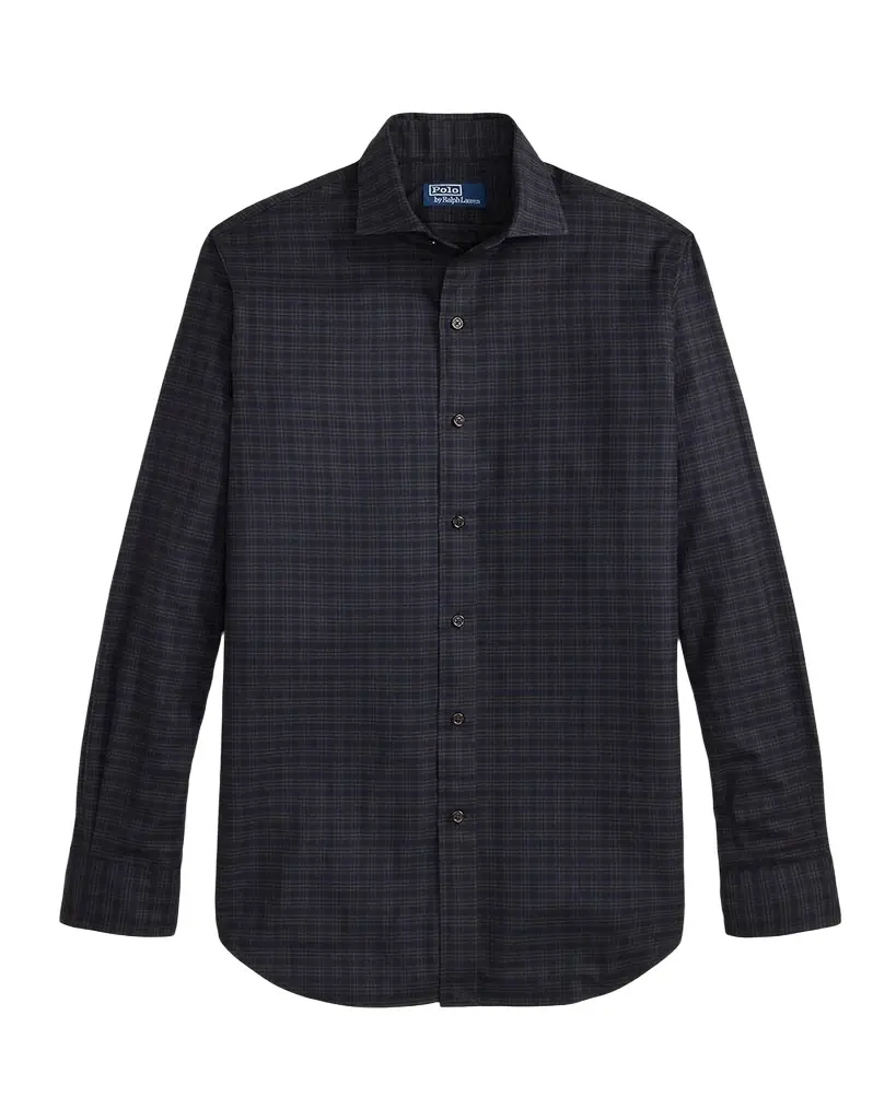 Men's Tattersall Twill Classic-Fit Shirt Men's Tattersall Twill Classic-Fit Shirt