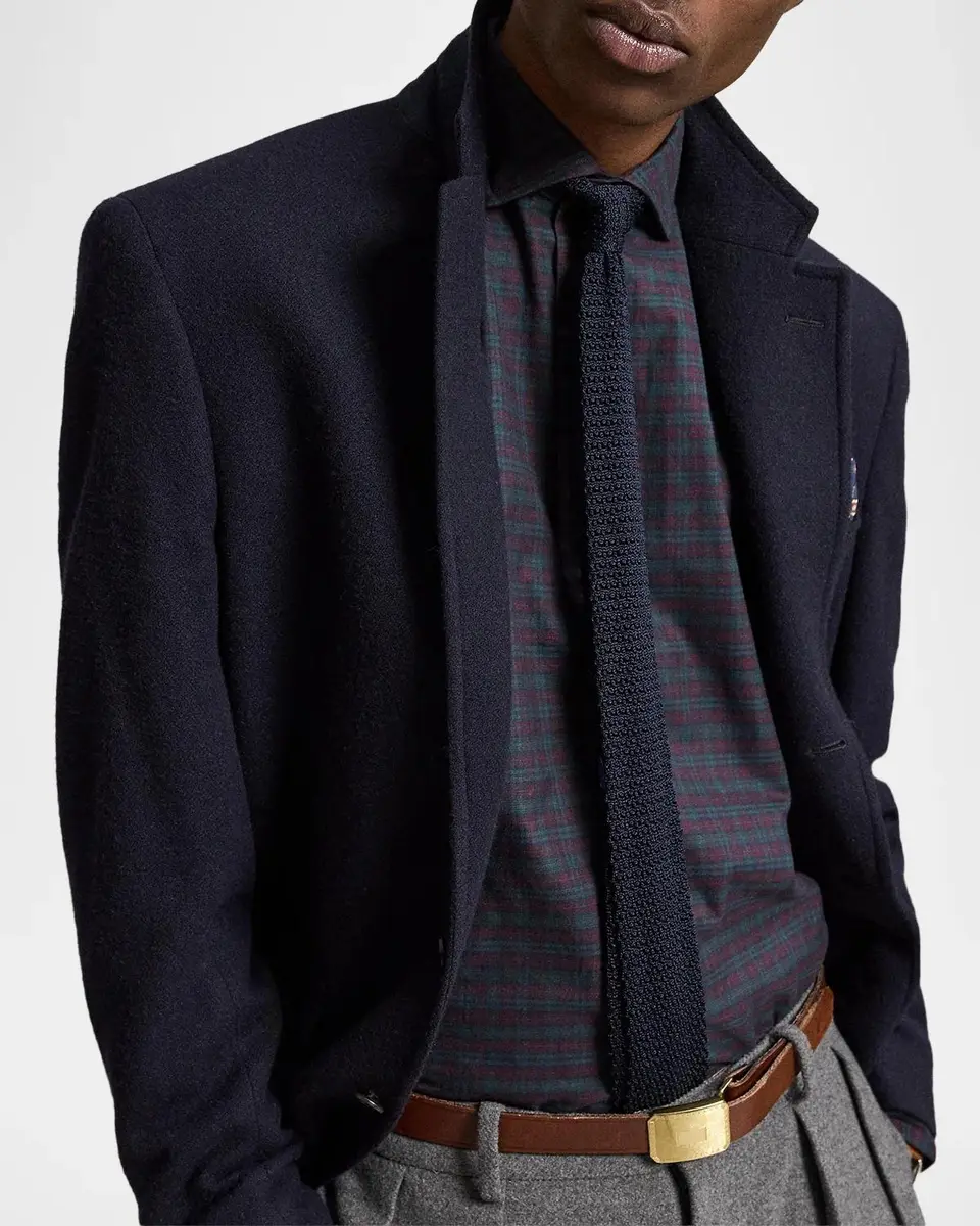 Polo Ralph Lauren Men's Plaid Twill Classic-Fit Shirt | Thumbnail 6 Polo Ralph Lauren Men's Plaid Twill Classic-Fit Shirt | Thumbnail 6