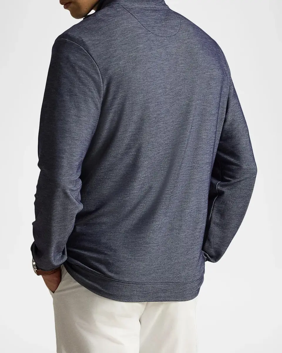 Polo Ralph Lauren Men's Golf Quarter-Zip Mesh Sweatshirt | Thumbnail 3 Polo Ralph Lauren Men's Golf Quarter-Zip Mesh Sweatshirt | Thumbnail 3