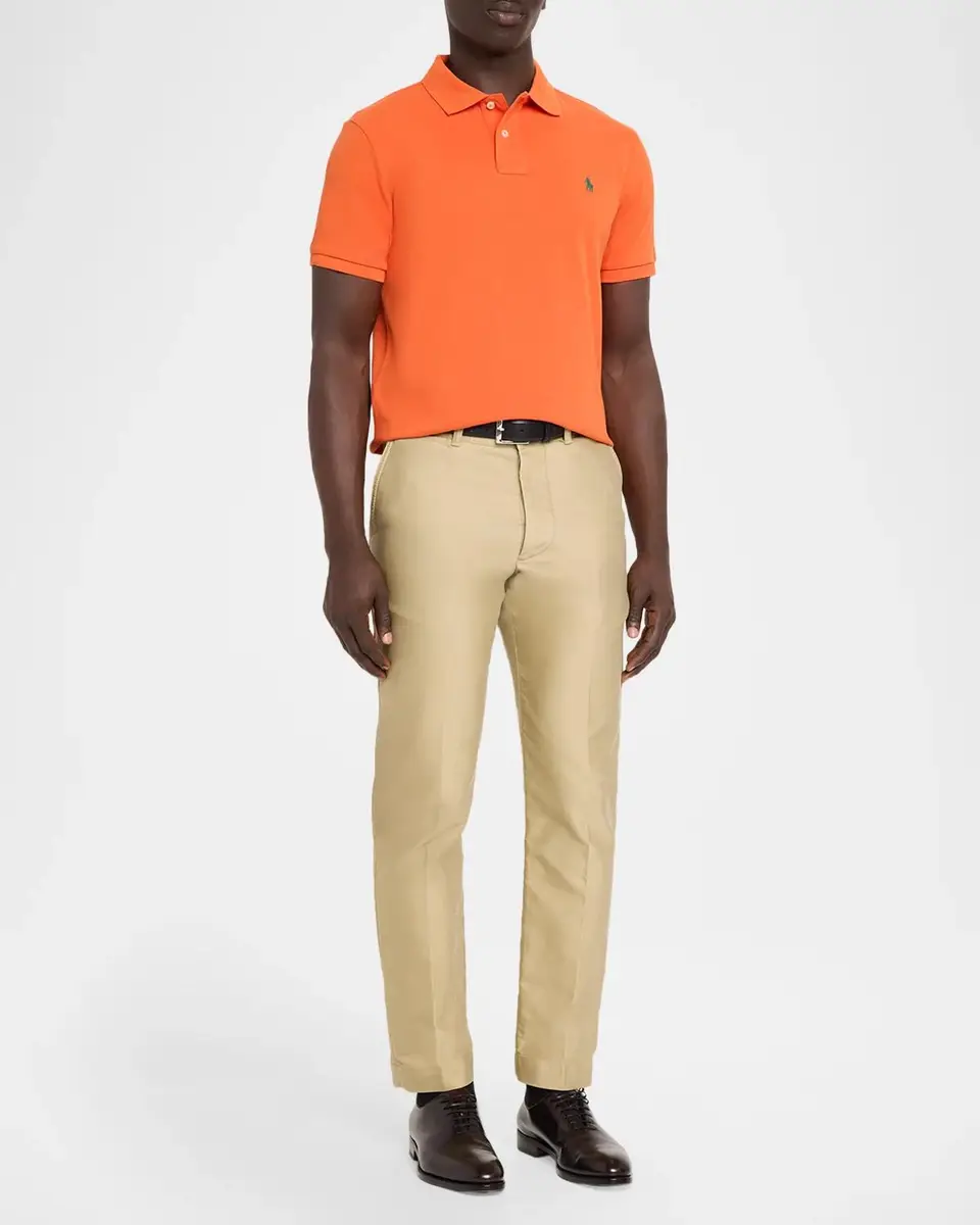 Polo Ralph Lauren Men's Cotton Mesh Polo Shirt | Thumbnail 2
