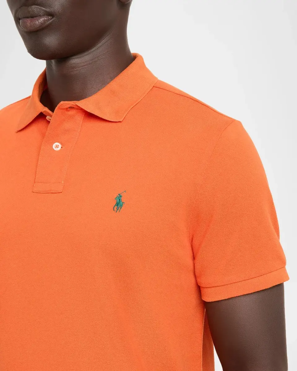 Polo Ralph Lauren Men's Cotton Mesh Polo Shirt | Thumbnail 5