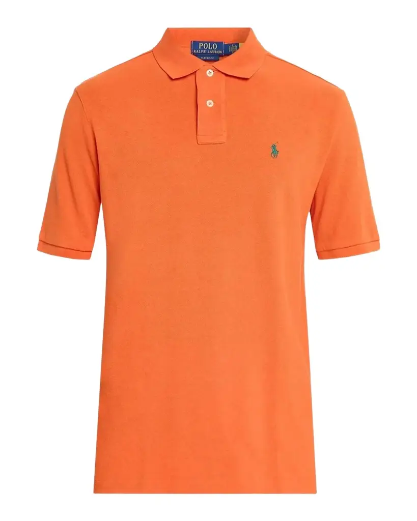 Polo Ralph Lauren Men's Custom Slim Fit Big Pony Mesh Polo Shirt