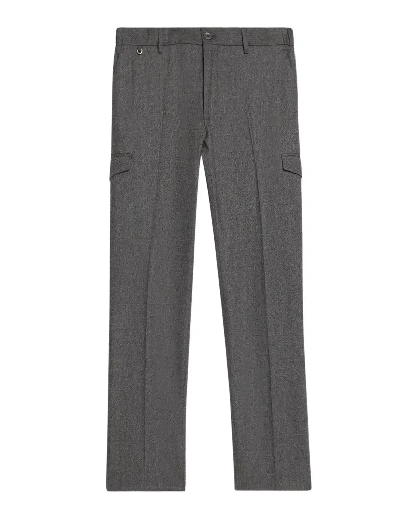 Stefano Ricci Men's Virgin Wool & Cashmere Flannel Pants
