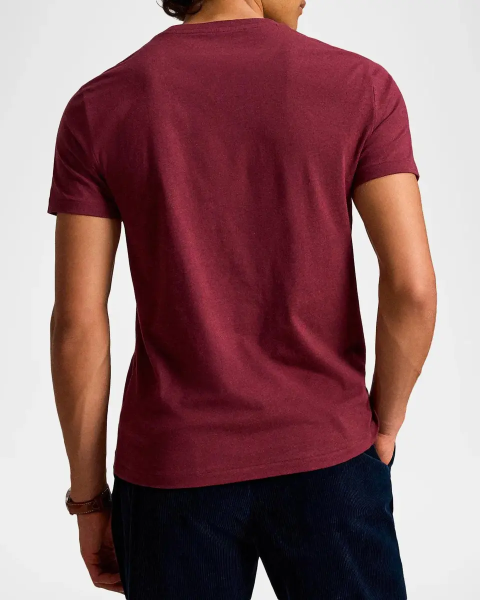 Polo Ralph Lauren Men's Custom Slim Fit Jersey Crewneck T-Shirt | Thumbnail 3 Polo Ralph Lauren Men's Custom Slim Fit Jersey Crewneck T-Shirt | Thumbnail 3