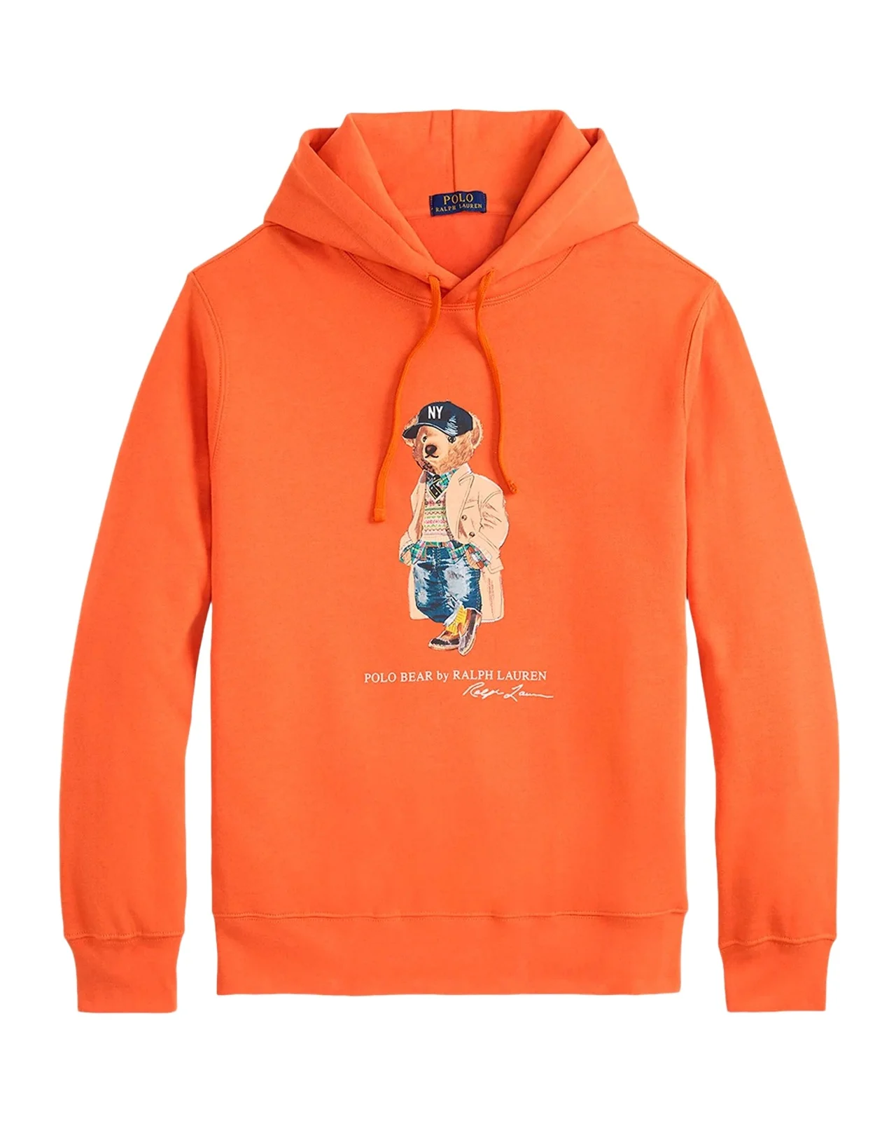 Men's Polo Bear Fleece Hoodie Men's Polo Bear Fleece Hoodie