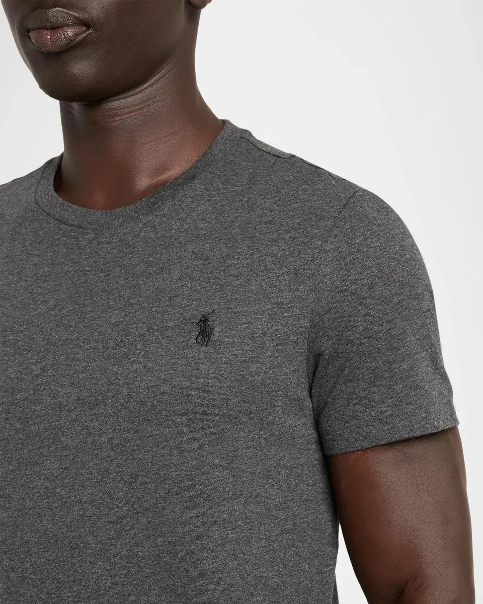 Polo Ralph Lauren Men's Custom Slim Fit Jersey Crewneck T-Shirt | Thumbnail 5 Polo Ralph Lauren Men's Custom Slim Fit Jersey Crewneck T-Shirt | Thumbnail 5