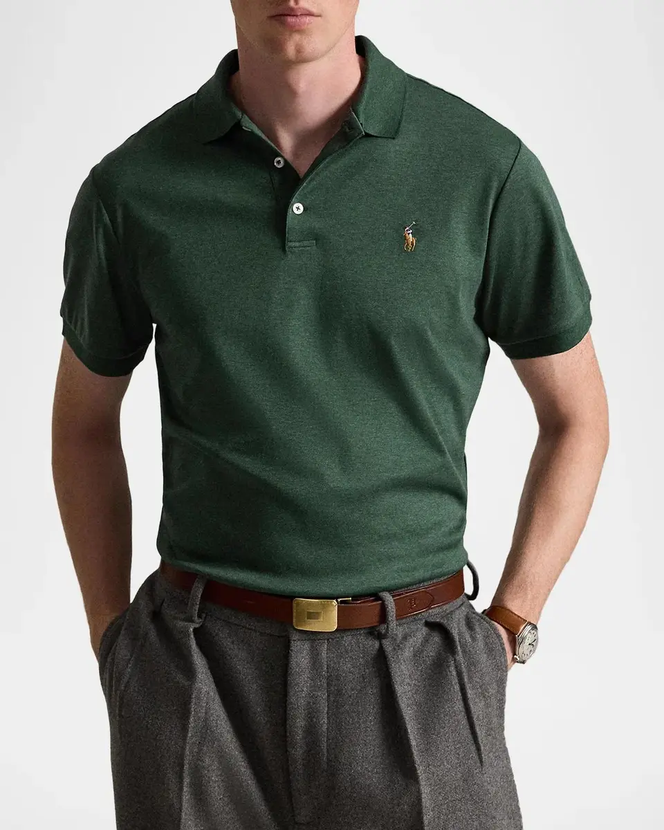Polo Ralph Lauren Men's Logo Polo Shirt | Thumbnail 4 Polo Ralph Lauren Men's Logo Polo Shirt | Thumbnail 4