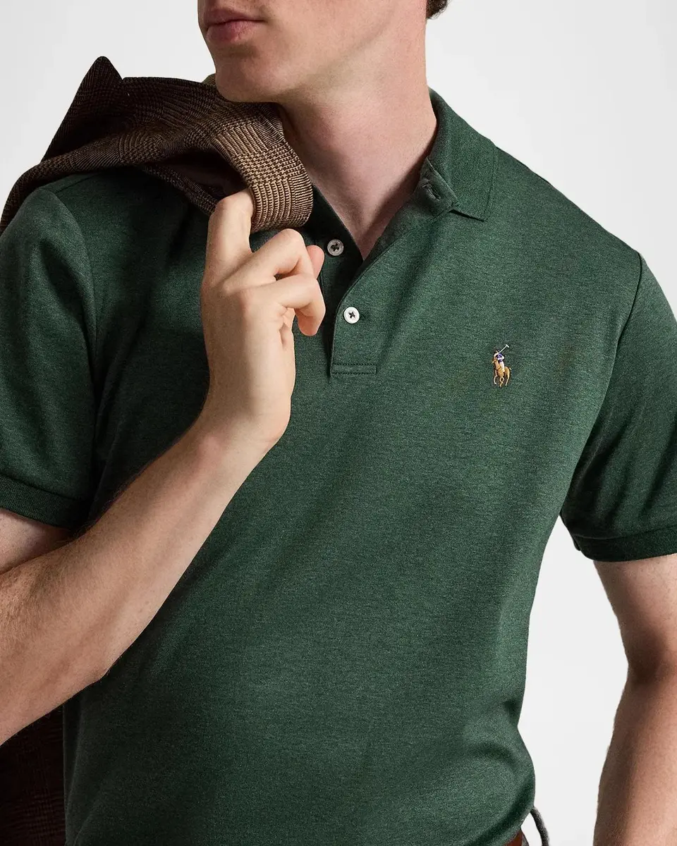 Polo Ralph Lauren Men's Logo Polo Shirt | Thumbnail 5 Polo Ralph Lauren Men's Logo Polo Shirt | Thumbnail 5