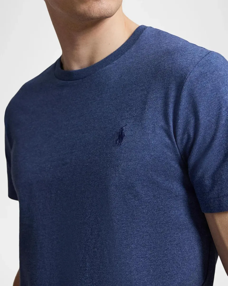 Polo Ralph Lauren Men's Custom Slim Fit Jersey Crewneck T-Shirt | Thumbnail 5 Polo Ralph Lauren Men's Custom Slim Fit Jersey Crewneck T-Shirt | Thumbnail 5