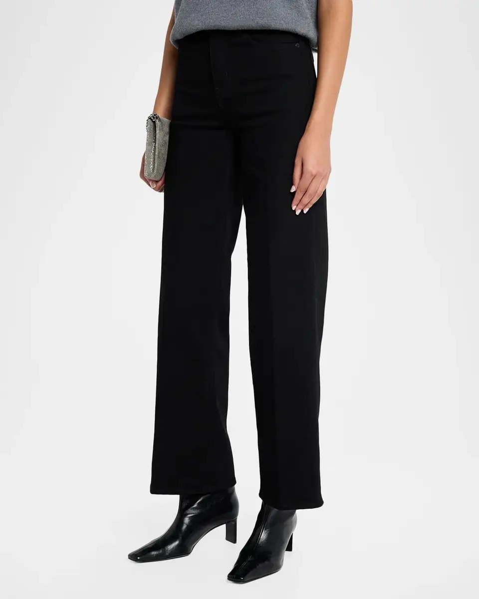Frame Le Slim Palazzo Jeans | Thumbnail 4 Frame Le Slim Palazzo Jeans | Thumbnail 4