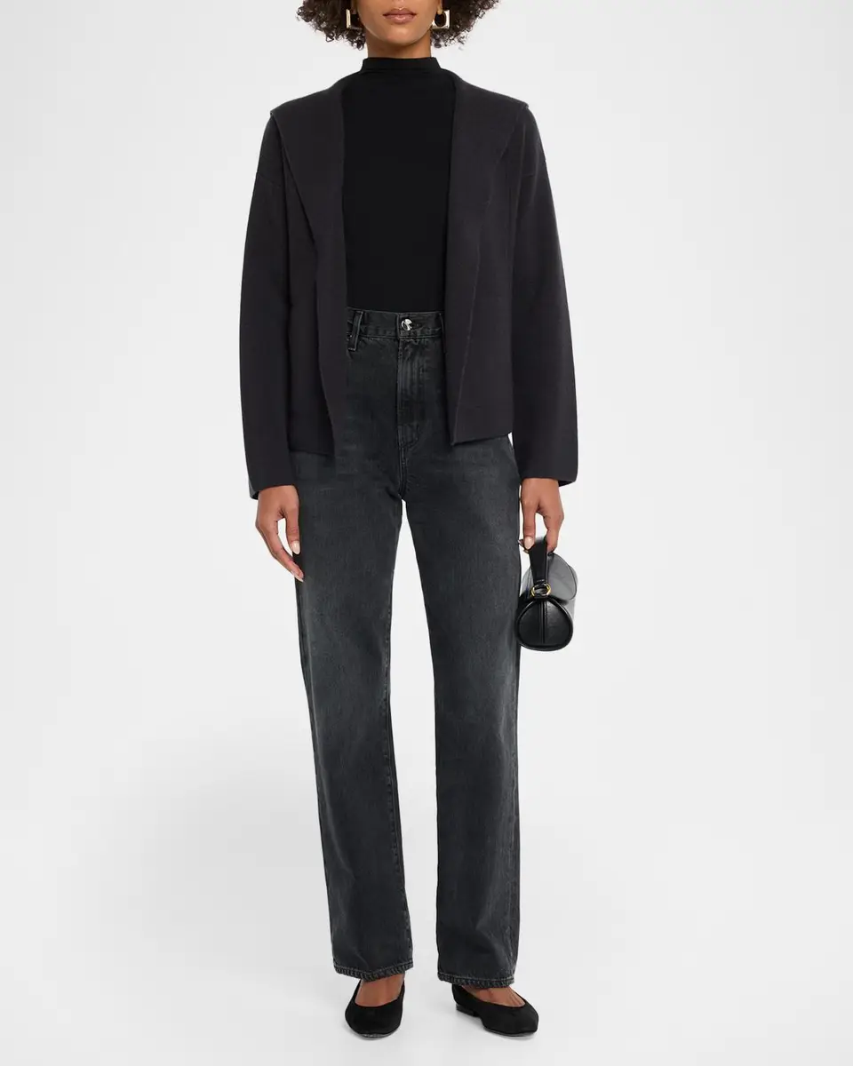 TSE Cashmere Cashmere Open-Front Hooded Jacket | Thumbnail 2 TSE Cashmere Cashmere Open-Front Hooded Jacket | Thumbnail 2