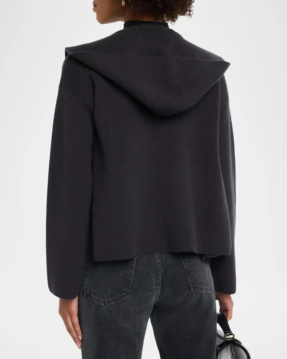 TSE Cashmere Cashmere Open-Front Hooded Jacket | Thumbnail 3 TSE Cashmere Cashmere Open-Front Hooded Jacket | Thumbnail 3