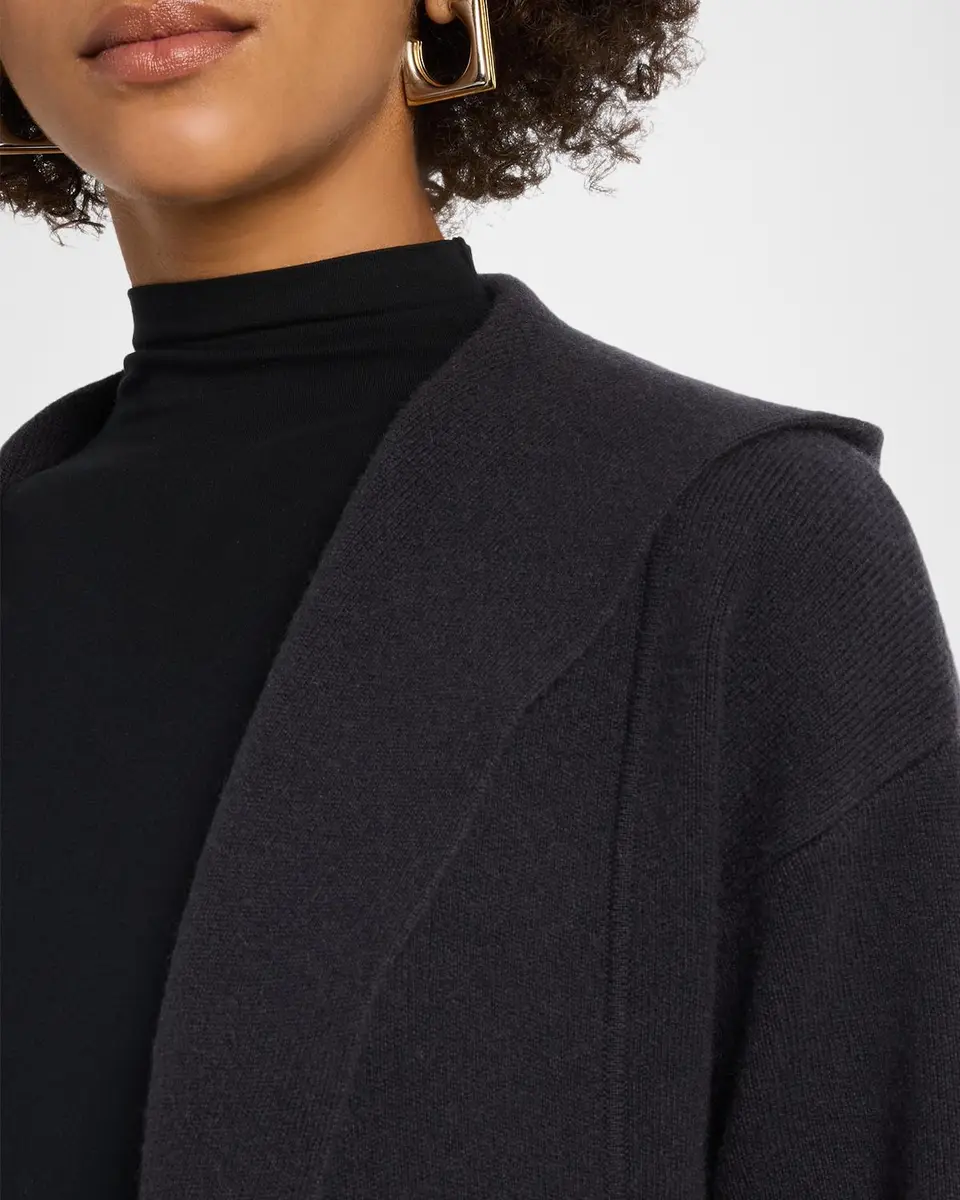 TSE Cashmere Cashmere Open-Front Hooded Jacket | Thumbnail 5 TSE Cashmere Cashmere Open-Front Hooded Jacket | Thumbnail 5