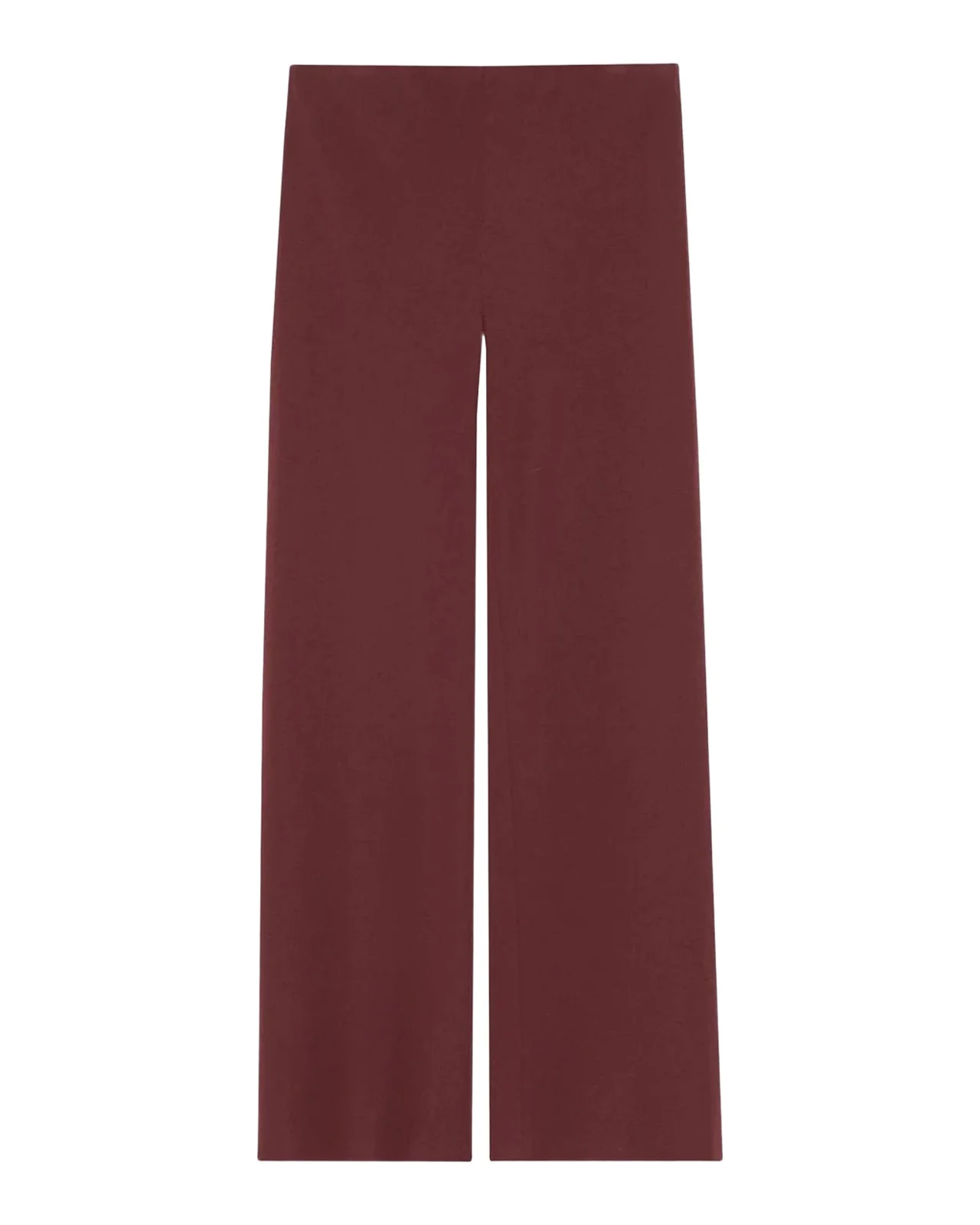 Colette High-Waist Crepe Bias Pants