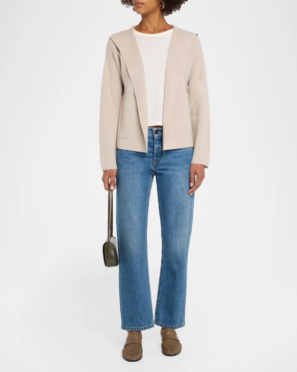 TSE Cashmere Cashmere Open-Front Hooded Jacket | Thumbnail 2 TSE Cashmere Cashmere Open-Front Hooded Jacket | Thumbnail 2