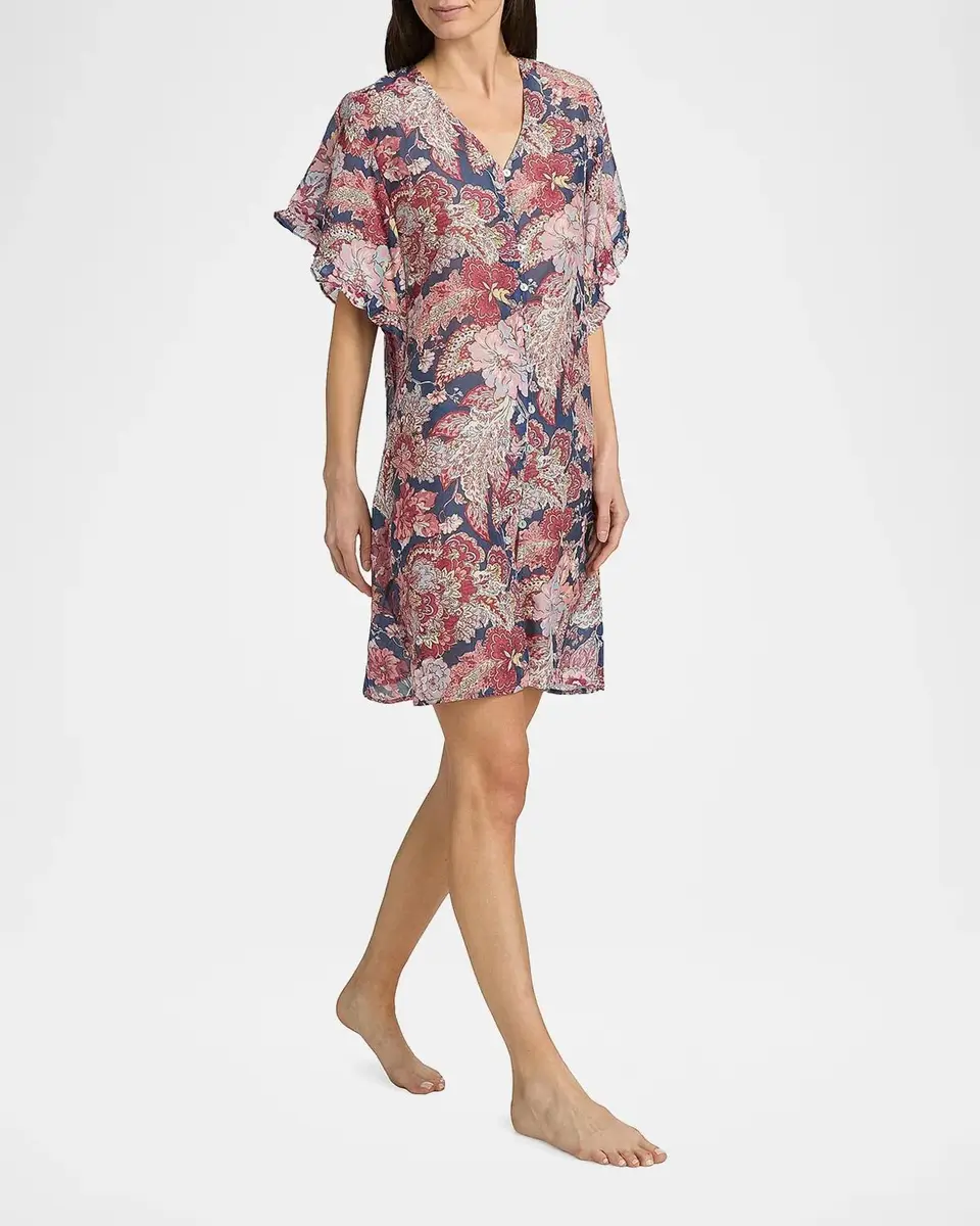 Papinelle Ella Frill Nightie | Thumbnail 2 Papinelle Ella Frill Nightie | Thumbnail 2