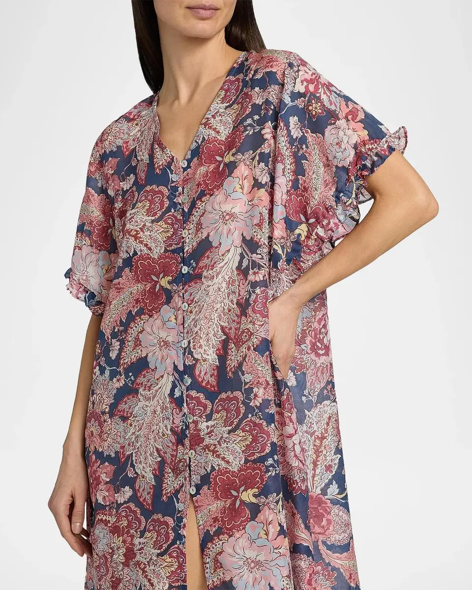 Papinelle Ella Frill Nightie | Thumbnail 5 Papinelle Ella Frill Nightie | Thumbnail 5