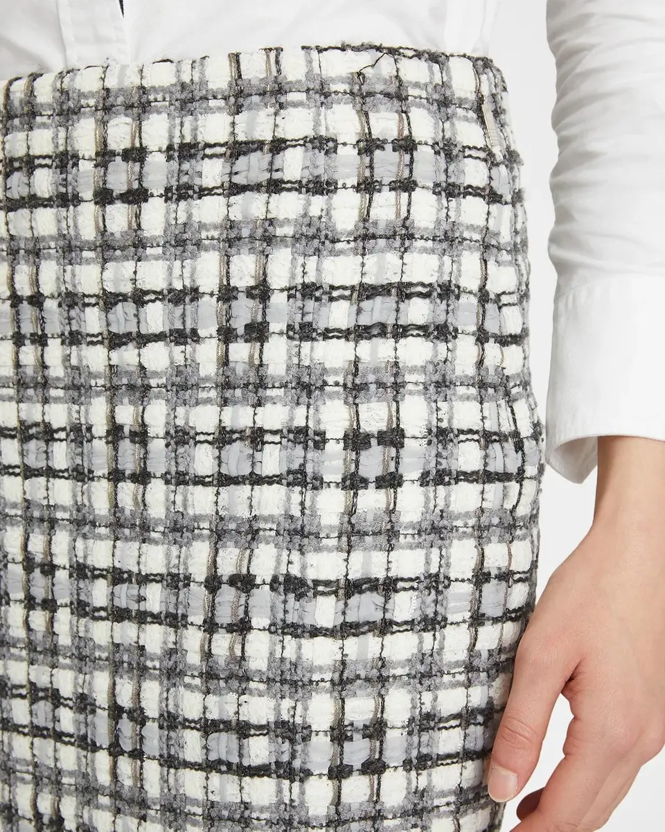 Thom Browne Patterned Low-Rise Midi Skirt | Thumbnail 5 Thom Browne Patterned Low-Rise Midi Skirt | Thumbnail 5