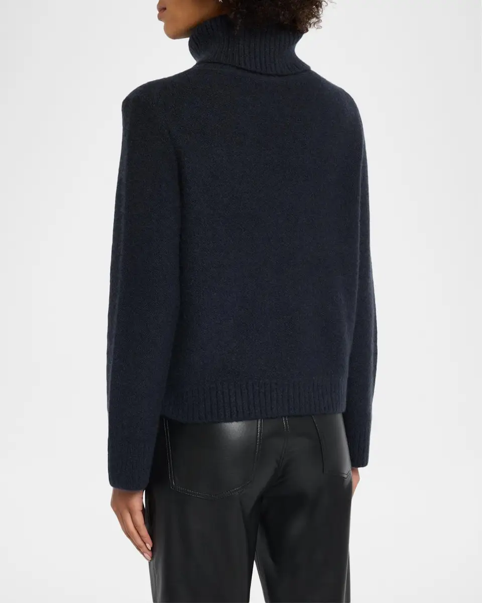 TSE Cashmere Cashmere Boucle Turtleneck Sweater | Thumbnail 3 TSE Cashmere Cashmere Boucle Turtleneck Sweater | Thumbnail 3