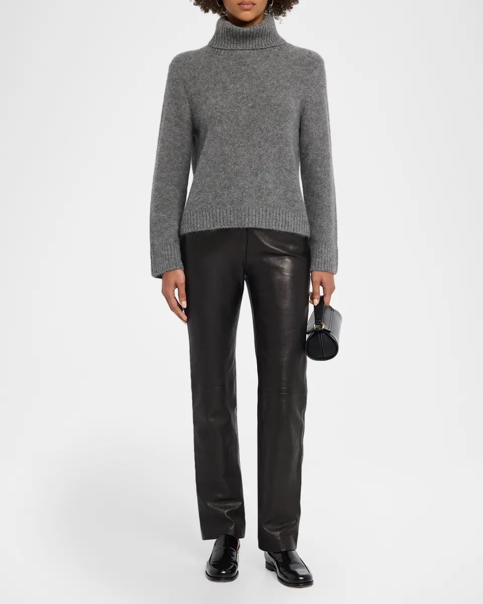TSE Cashmere Cashmere Boucle Turtleneck Sweater | Thumbnail 2 TSE Cashmere Cashmere Boucle Turtleneck Sweater | Thumbnail 2