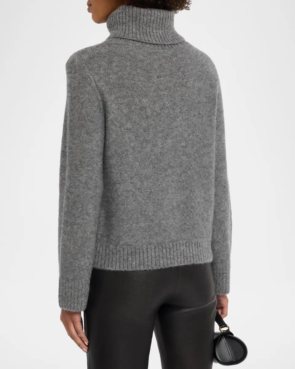 TSE Cashmere Cashmere Boucle Turtleneck Sweater | Thumbnail 3 TSE Cashmere Cashmere Boucle Turtleneck Sweater | Thumbnail 3