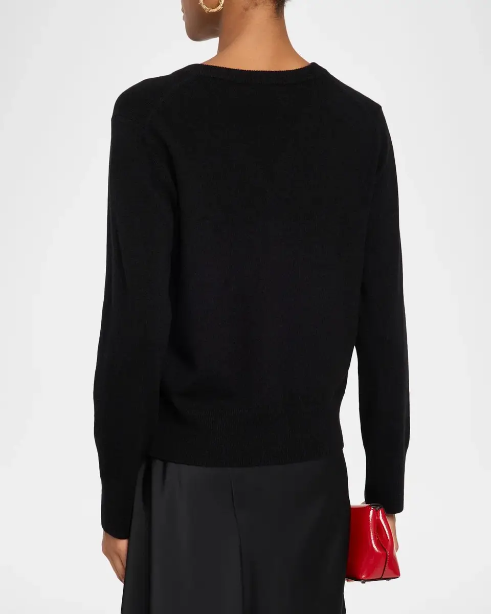 Vince V-Neck Cashmere Sweater | Thumbnail 3 Vince V-Neck Cashmere Sweater | Thumbnail 3