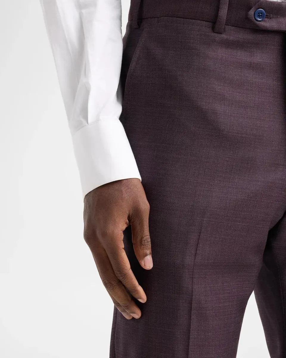 Emporio Armani Men's Textured Wool Single-Breasted Suit | Thumbnail 9 Emporio Armani Men's Textured Wool Single-Breasted Suit | Thumbnail 9