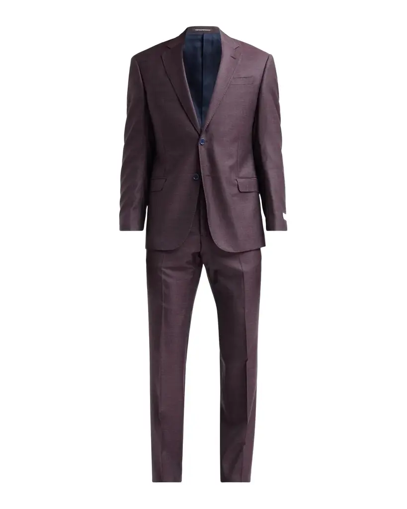 Emporio Armani Men's Textured Wool Single-Breasted Suit