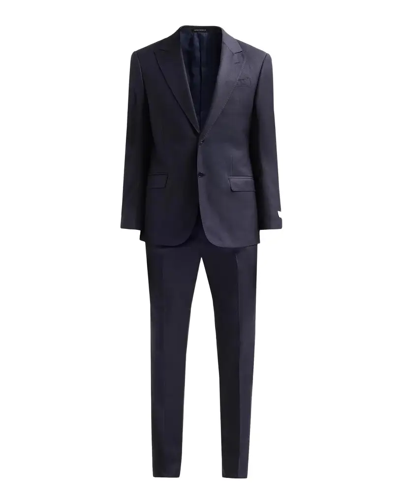 Emporio Armani Men's Birdseye Wool Single-Breasted Suit