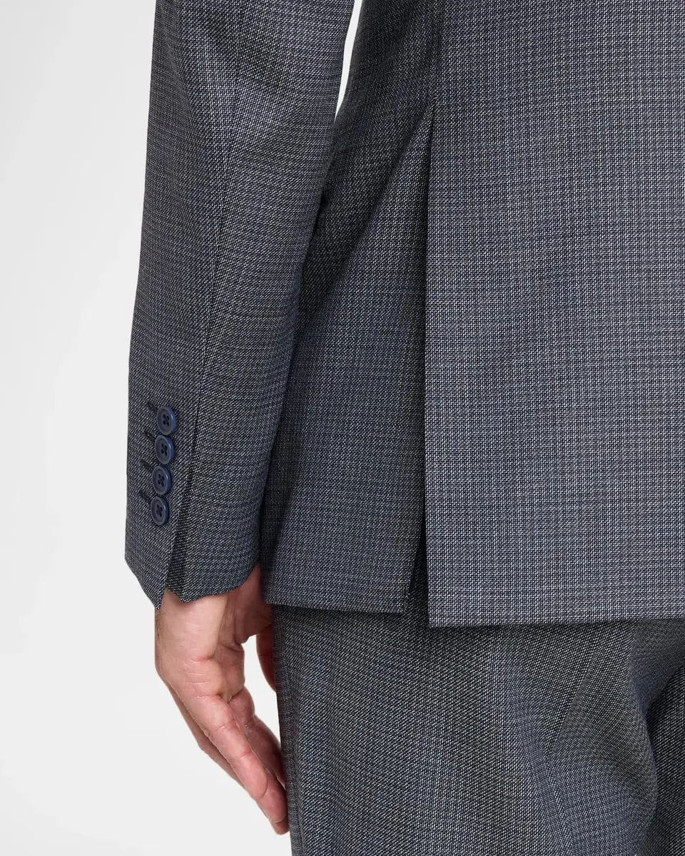 Emporio Armani Men's G Line Wool Blurred Houndstooth Two-Piece Suit | Thumbnail 9 Emporio Armani Men's G Line Wool Blurred Houndstooth Two-Piece Suit | Thumbnail 9