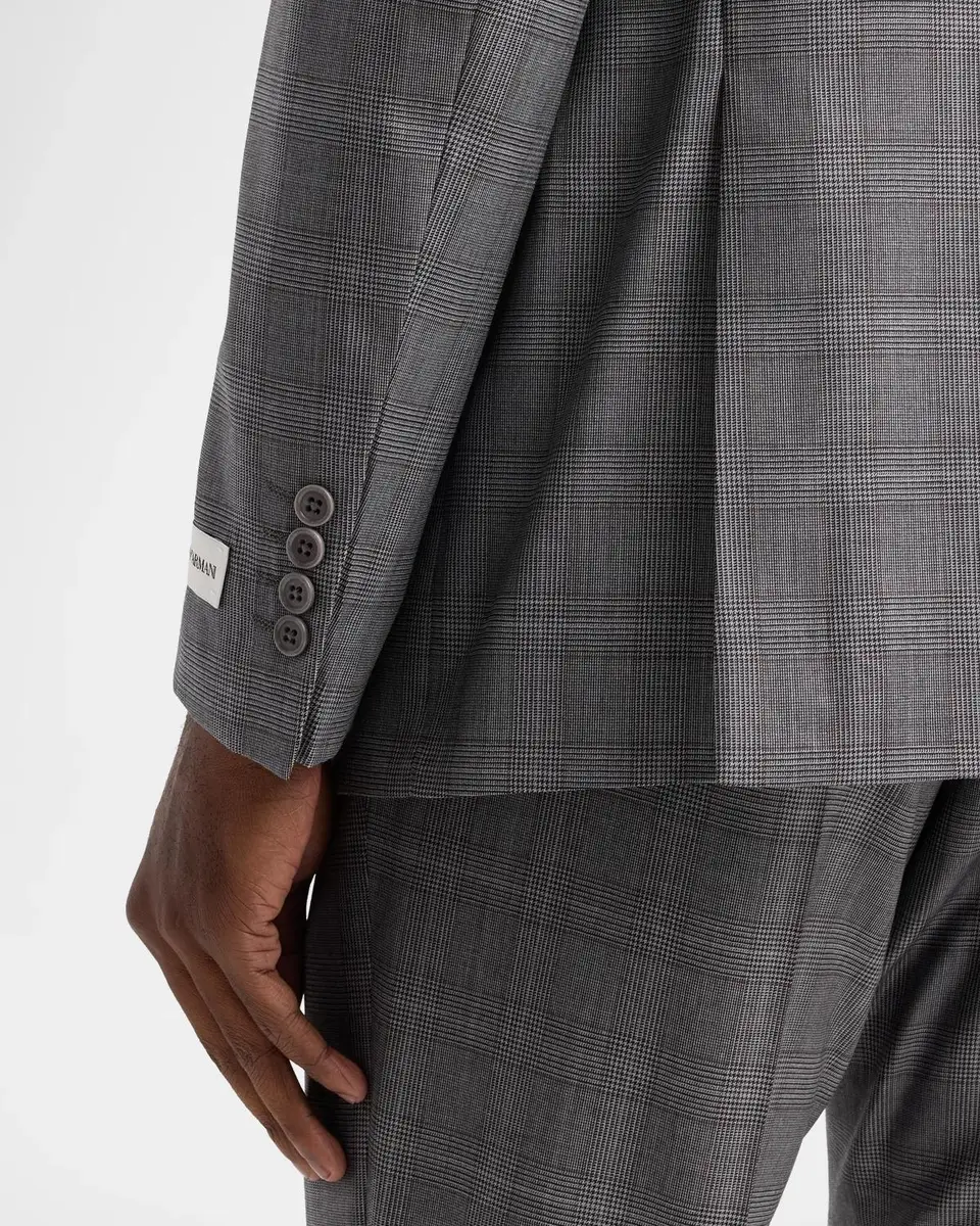 Emporio Armani Men's Glen Check Wool Single-Breasted Suit | Thumbnail 8 Emporio Armani Men's Glen Check Wool Single-Breasted Suit | Thumbnail 8