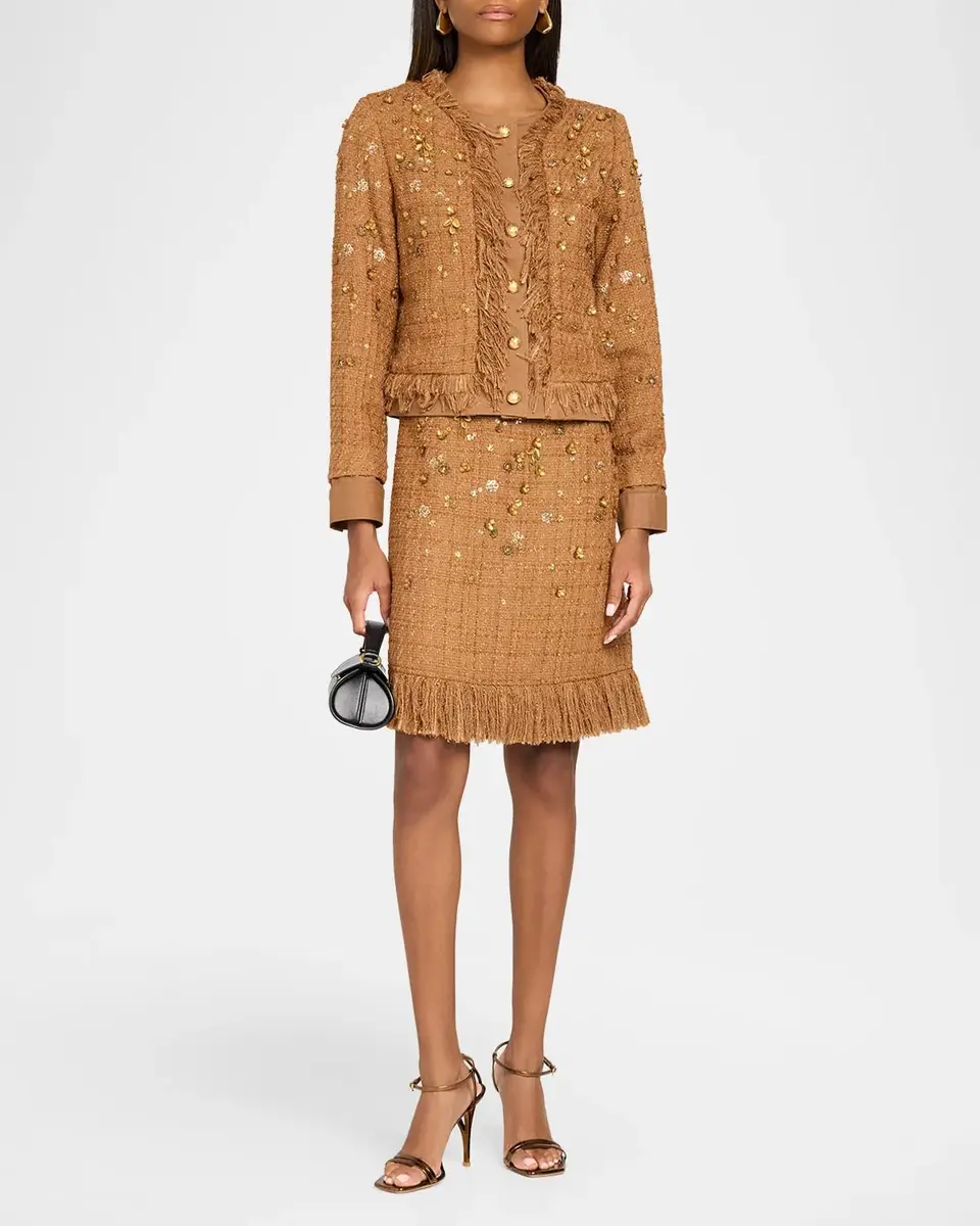 Kobi Halperin Marshall Embellished Tweed Jacket | Thumbnail 2 Kobi Halperin Marshall Embellished Tweed Jacket | Thumbnail 2