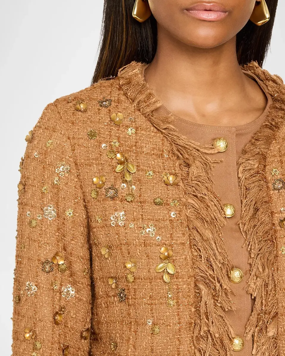 Kobi Halperin Marshall Embellished Tweed Jacket | Thumbnail 5 Kobi Halperin Marshall Embellished Tweed Jacket | Thumbnail 5