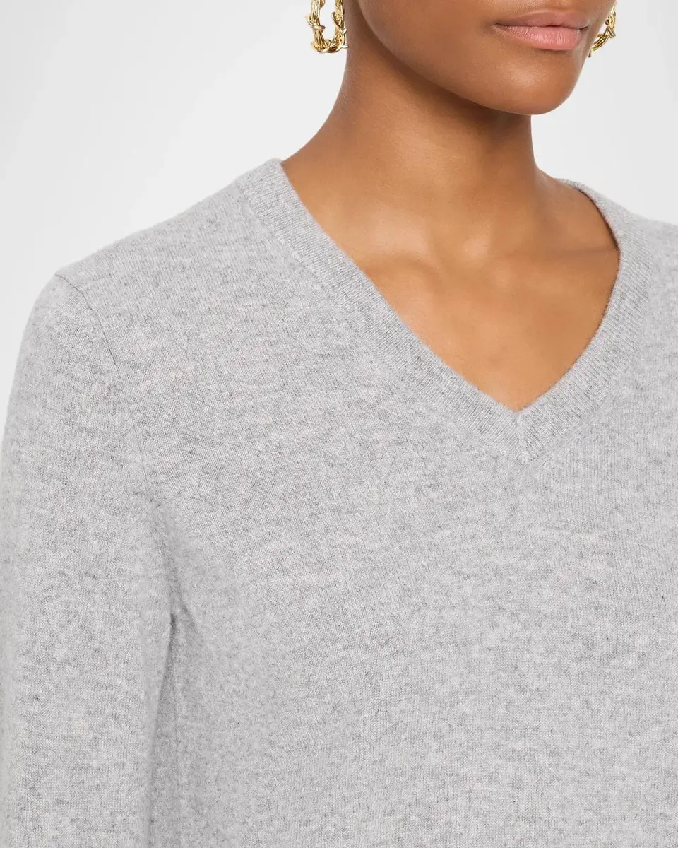 Vince V-Neck Cashmere Sweater | Thumbnail 5 Vince V-Neck Cashmere Sweater | Thumbnail 5