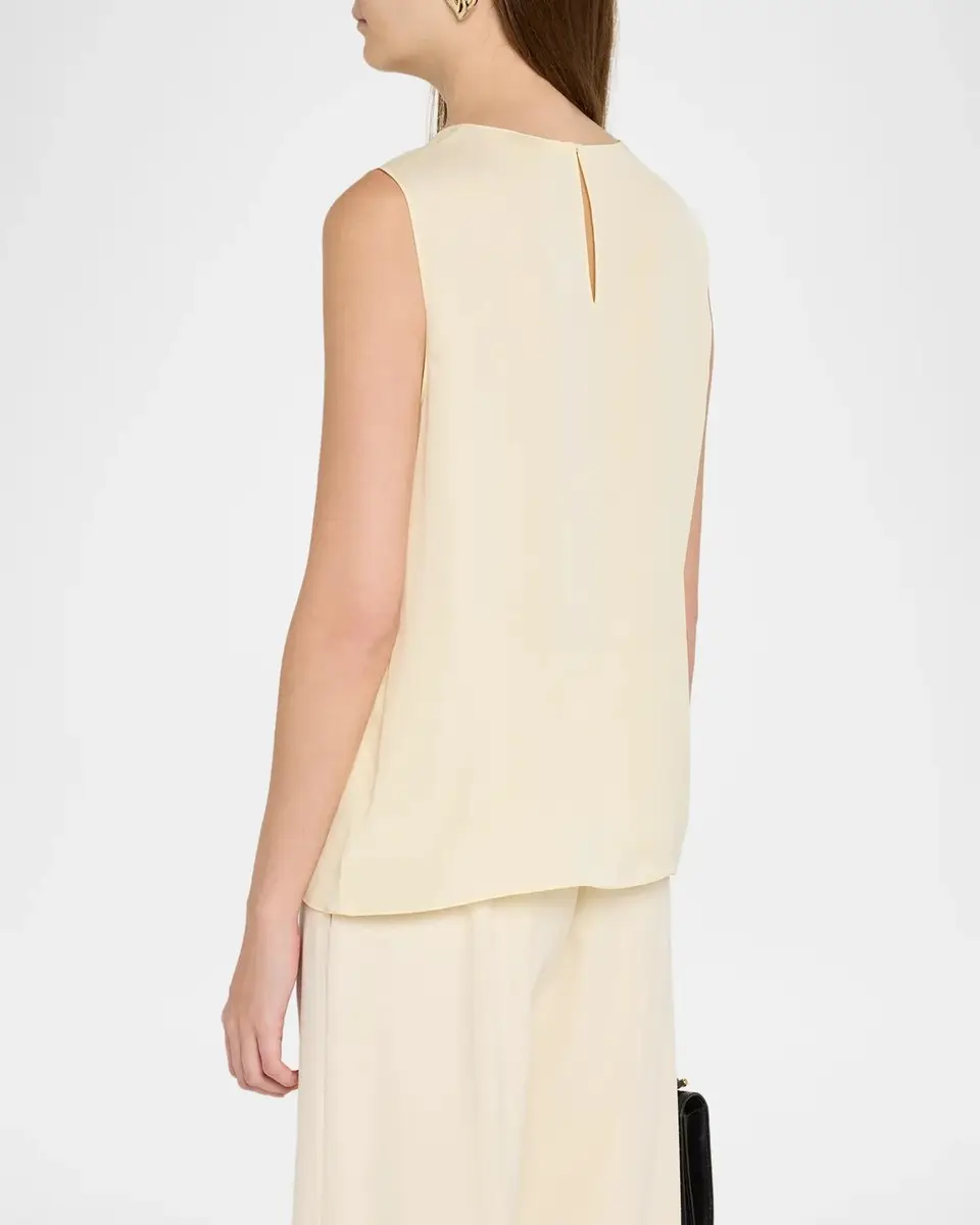 Theory Silk Straight Shell Top | Thumbnail 3 Theory Silk Straight Shell Top | Thumbnail 3