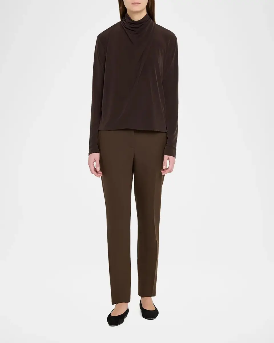 Vince Draped Cowl Blouse | Thumbnail 2 Vince Draped Cowl Blouse | Thumbnail 2