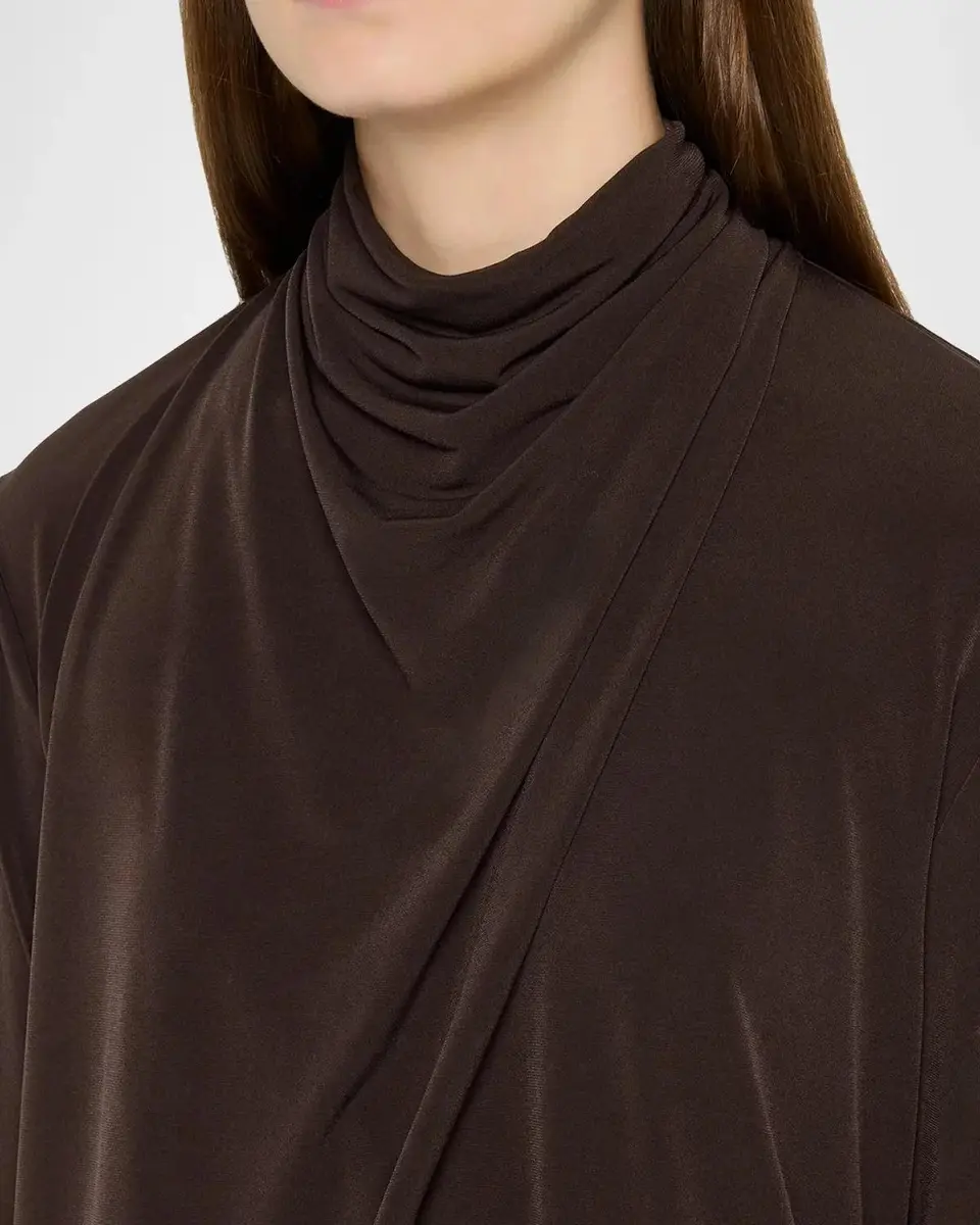 Vince Draped Cowl Blouse | Thumbnail 5 Vince Draped Cowl Blouse | Thumbnail 5