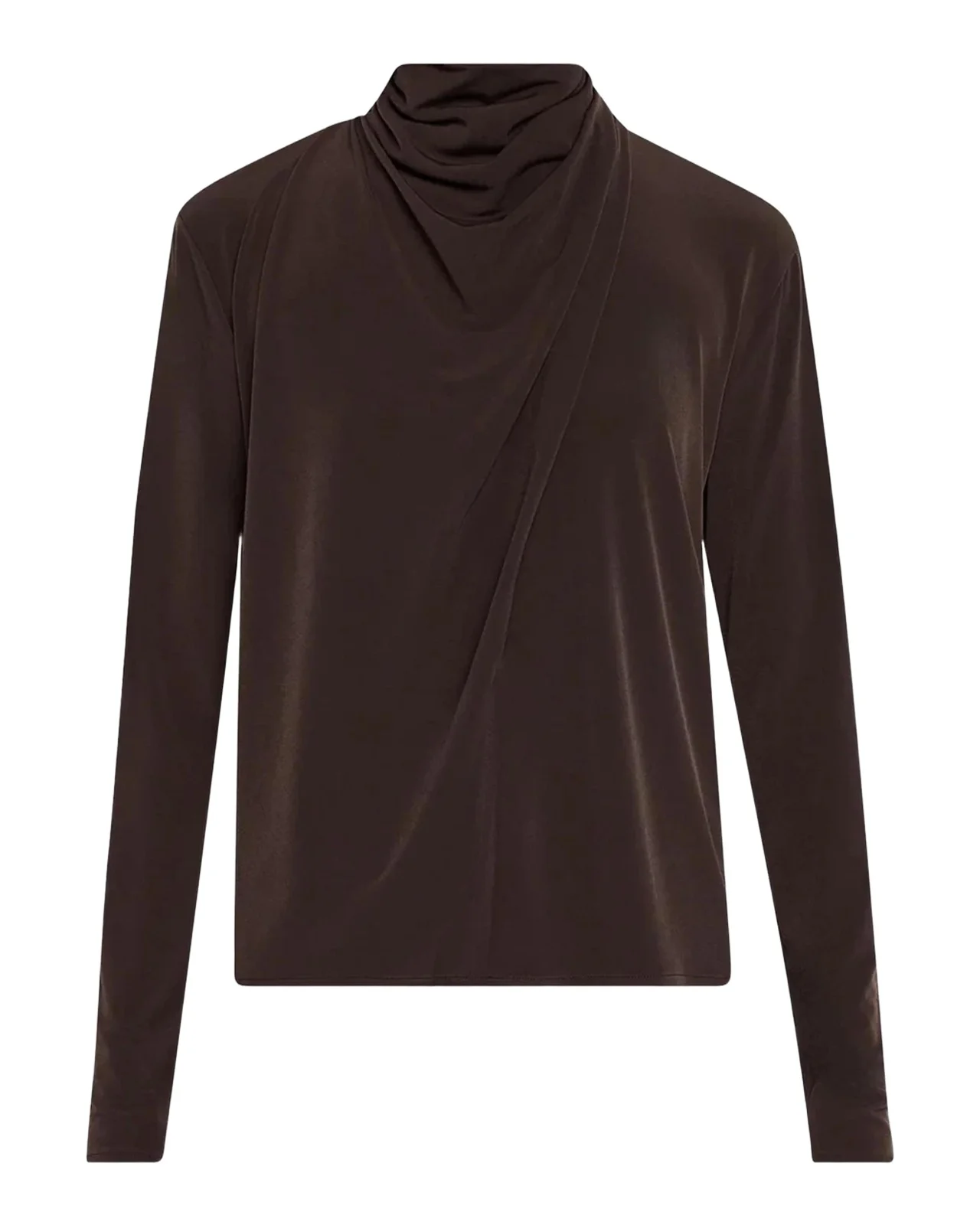 Draped Cowl Blouse