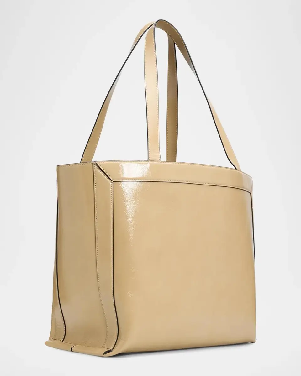 Wandler Ida High-Gloss Leather Tote | Thumbnail 3 Wandler Ida High-Gloss Leather Tote | Thumbnail 3