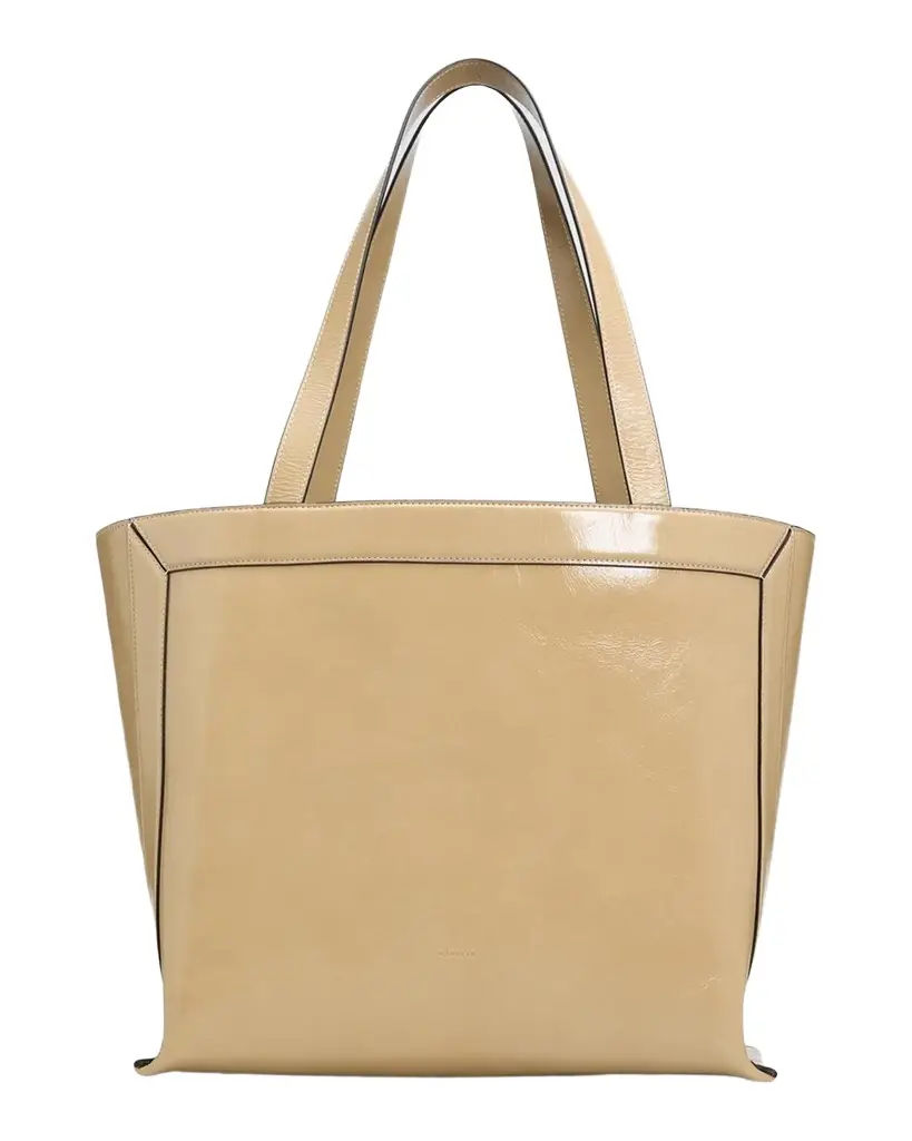 Wandler Ida High-Gloss Leather Tote