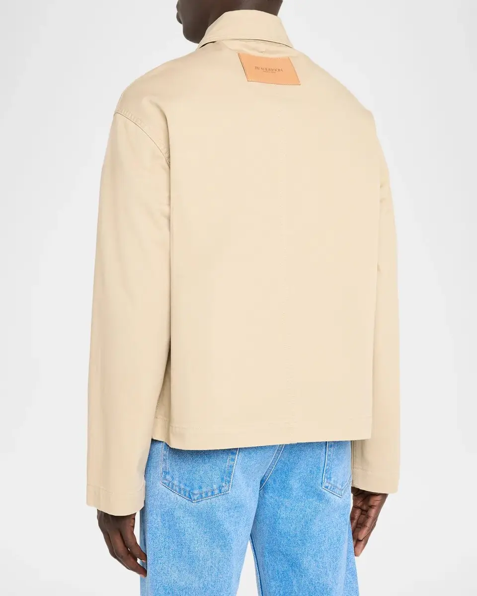 Dries Van Noten Men's Cotton Shirt Jacket | Thumbnail 3 Dries Van Noten Men's Cotton Shirt Jacket | Thumbnail 3