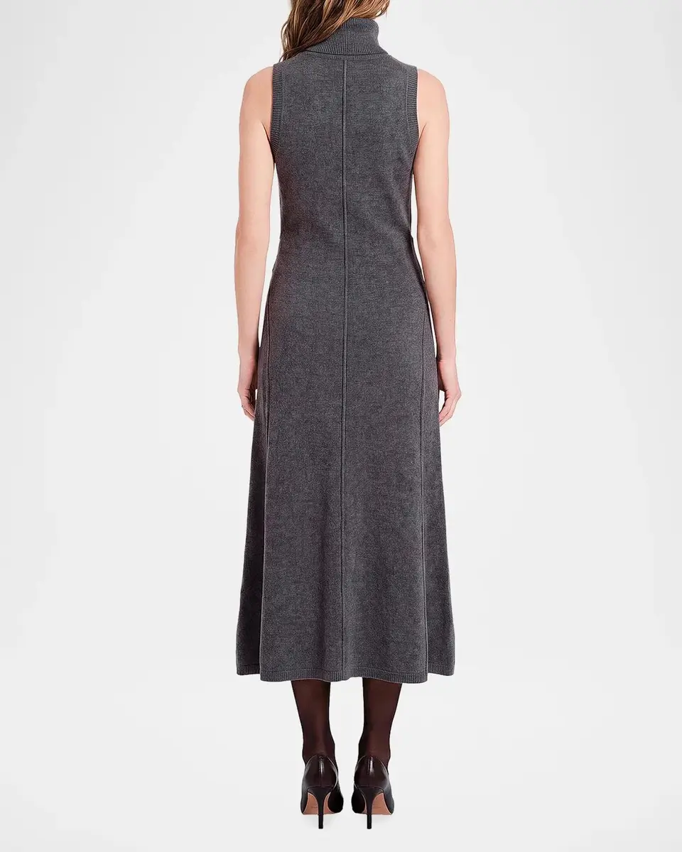 NICHOLAS Zinnia Sleeveless Turtleneck Midi Sweater Dress | Thumbnail 3 NICHOLAS Zinnia Sleeveless Turtleneck Midi Sweater Dress | Thumbnail 3