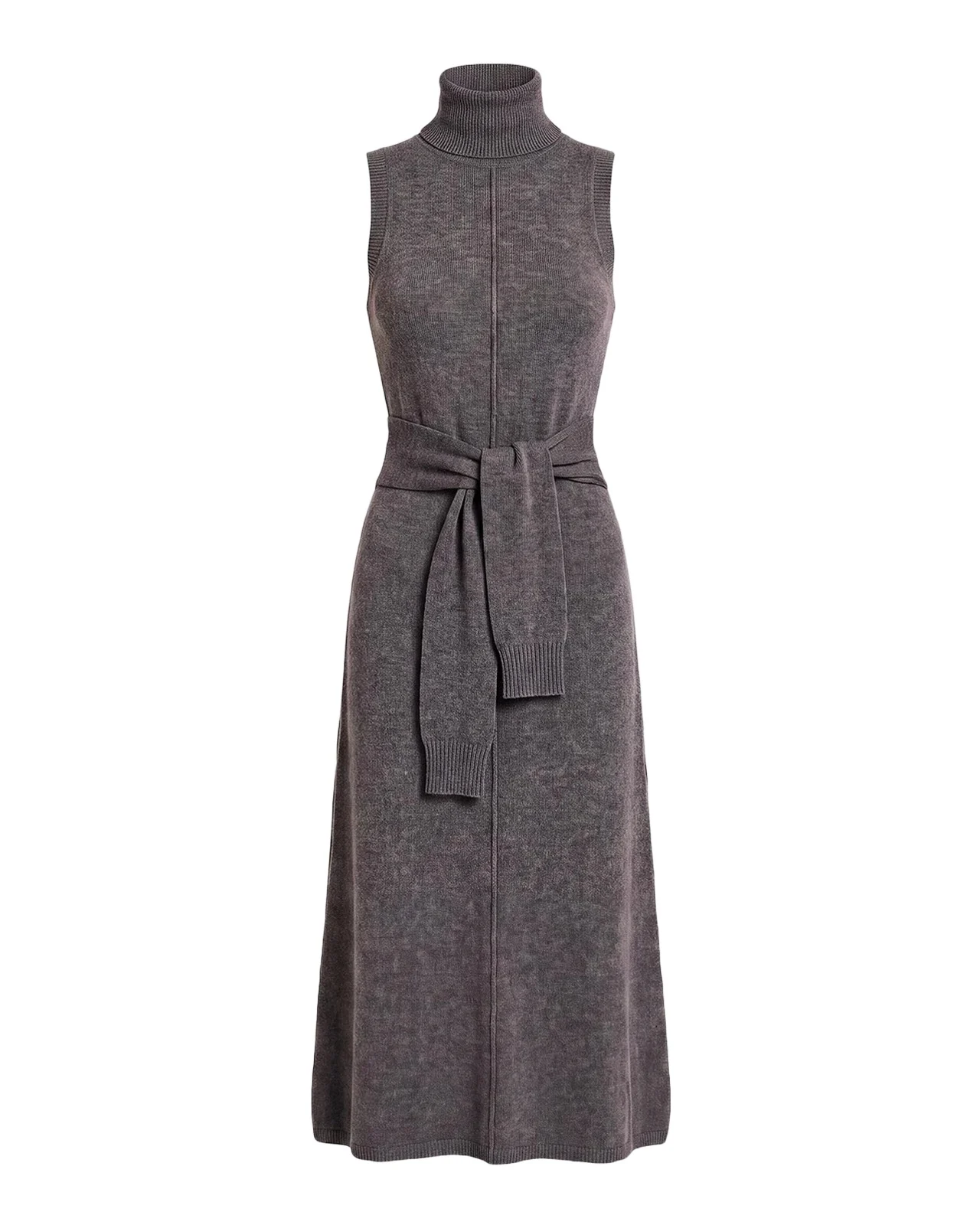NICHOLAS Zinnia Sleeveless Turtleneck Midi Sweater Dress