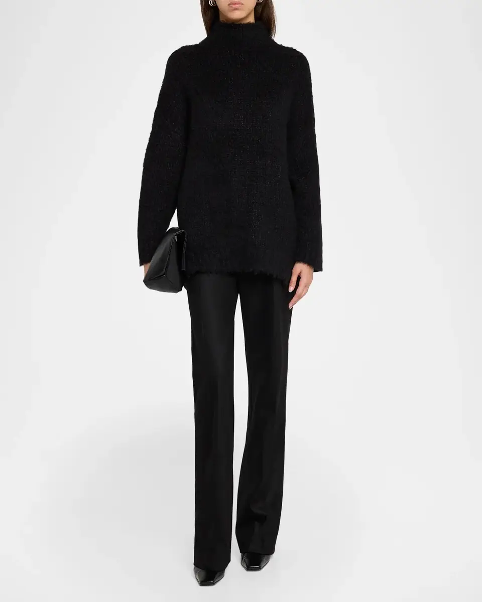 Vince Gathered Turtleneck Top | Thumbnail 2 Vince Gathered Turtleneck Top | Thumbnail 2