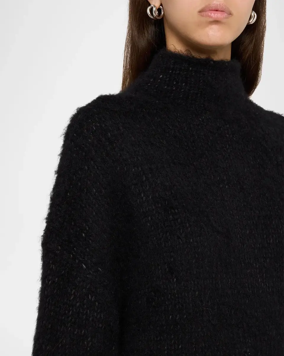 Vince Gathered Turtleneck Top | Thumbnail 5 Vince Gathered Turtleneck Top | Thumbnail 5
