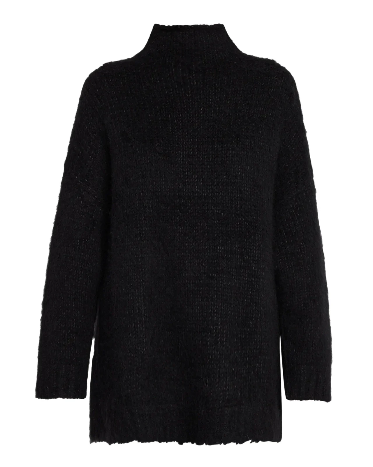 Gathered Turtleneck Top