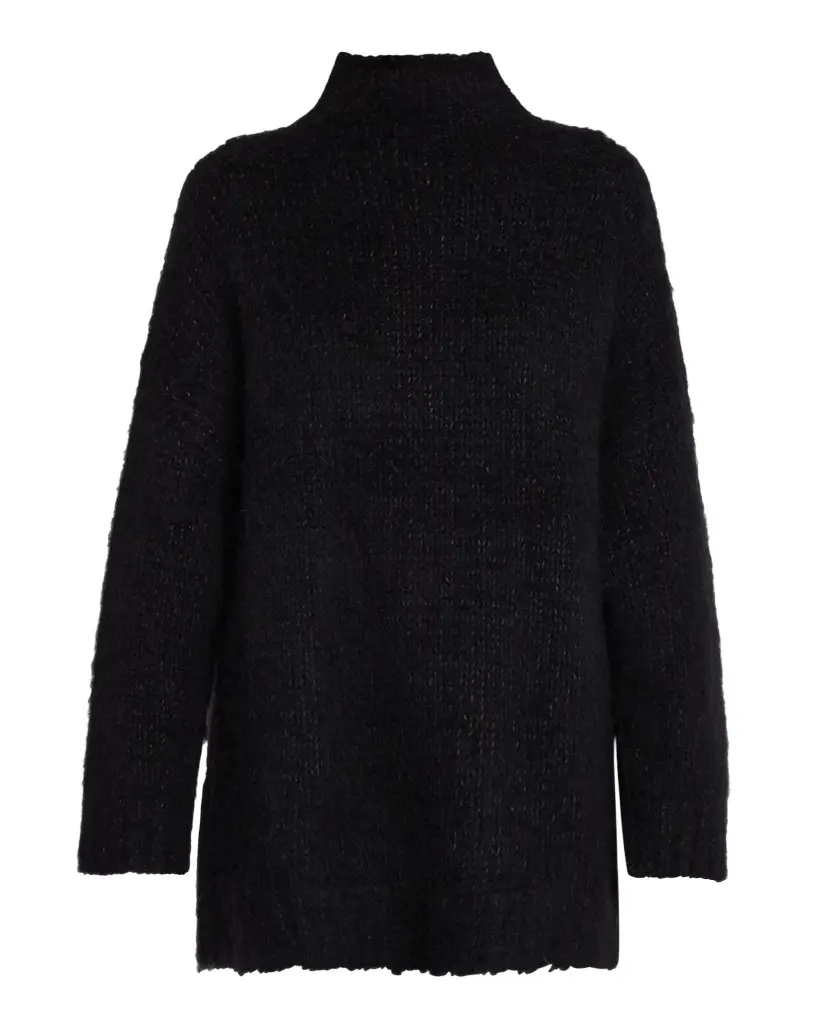 Vince Gathered Turtleneck Top